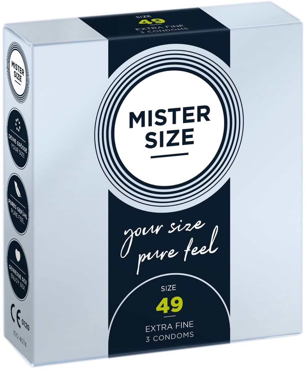 MISTER SIZE 49 Ultra Dunne S condooms (3 pack) — afbeelding 1