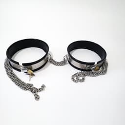 Prolink Novelties® - Chastity set Waist Belt - voor vrouwen - BDSM - bestaande uit 3 delen - stainless steel — thumbnail 5