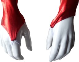 Sexy Handschoenen L/XL lange lak erotische handschoen Glans Shiny Lakleer valentijn Gogo dancing dans accessoiren lange vingerloze gloves — thumbnail 3