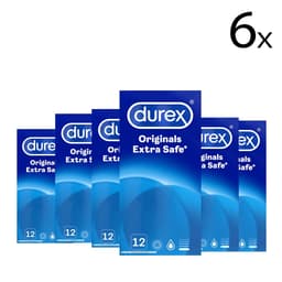 Durex Originals Condooms Extra Safe - 6x 12 stuks — thumbnail 1