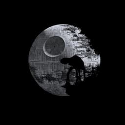 Grappig Vintage T-shirt voor Heren - Ster en Maan Print - Katoen — thumbnail 2