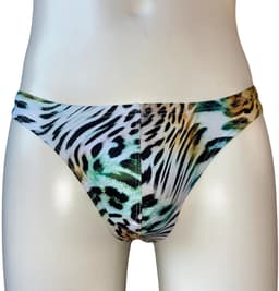 LekkerStout Heren String Luipaardprint - Multicolor - Sexy Mannen Ondergoed - Maat M | LS193 — thumbnail 1