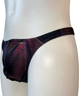 LekkerStout Slim Fit String - Rood - Sexy Herenondergoed | XL | | ( LS114 ) — thumbnail 4