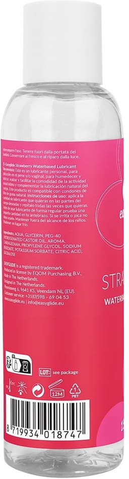 EasyGlide - Glijmiddel op Waterbasis - Aardbei - 150 ml — thumbnail 4