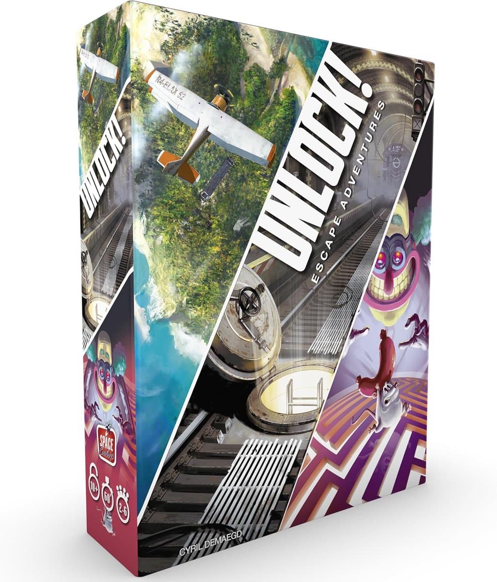 Unlock 4 Exotic Adventures - Multicoloured Spel — afbeelding 1