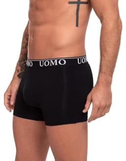 Channo Men's Cotton Boxer Shorts, 12 Pack, UOMO Series, Soft and Comfortable — thumbnail 2