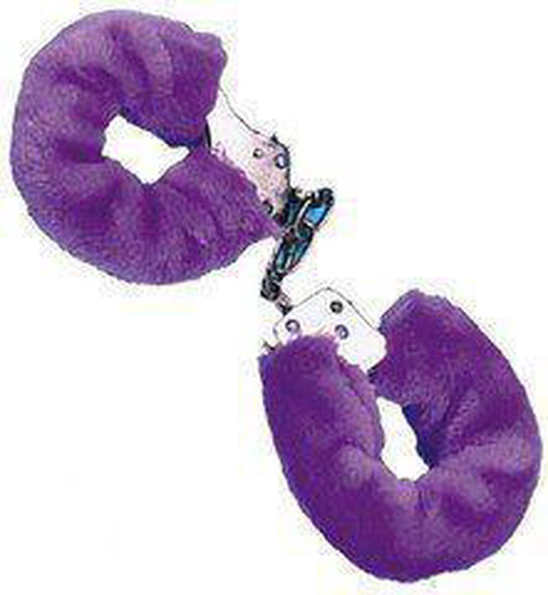 Metal Handcuff with Plush - NMC - handboeien — afbeelding 1
