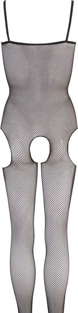 Mandy Mystery Lingerie – Erotische Catsuit met Open Kruis voor een Onvergetelijke Indruk – Maat L/XL – zwart — thumbnail 5