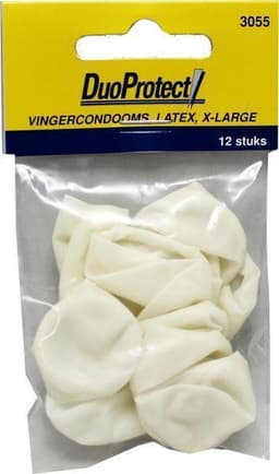 Duoprotect Vingercondoom maat XL 12 Stuks — thumbnail 3