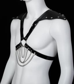 Banoch | Chest harness Rahoon - kunstleer harnas voor man — thumbnail 5