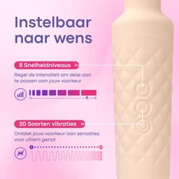 Pure Pleasure® Vibrator voor Vrouwen – Magic Wand Vibrator met 3 Opzetstukken – Seksspeeltjes voor Vrouwen & Koppels – G-spot & Clitoris Stimulator – Oplaadbaar – Fluisterstil – Siliconen – Roze — thumbnail 5