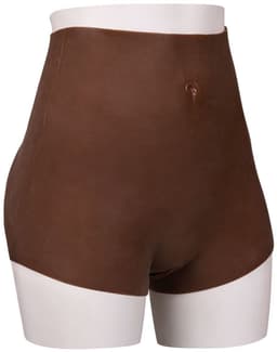 XX-DreamToys - Ultra Realistische Bodysuit Male-to-Female - Drag Queen - Vrouwentorso met Vagina - Bruin S — thumbnail 4