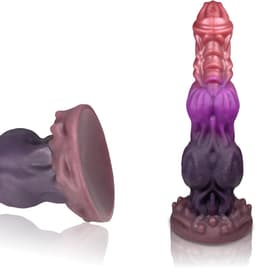 JustFun Fantasy Dildo - 30 CM - Met Zuignap - Sex Toys voor Mannen & Vrouwen - Monster Anal Plug XXL - Alien Style — thumbnail 1