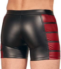 Elastische Fetish Shorts met Dual Wetlook Motief — thumbnail 2