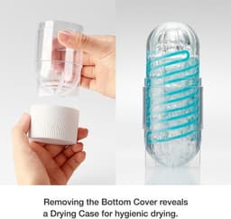 Tenga - Spinner 01 Tetra – Masturbator met Geometrische Tegels en Zachte Randjes — thumbnail 3