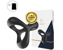 Cockring Siliconen - Nappex™ Jari Penisring voor een Harde Erectie [Discreet Verzonden] - Rekbare Ballsplitter, Cockringen en Ballstretcher - Sex Toys voor Mannen en Koppels - BDSM - Penis Sleeve - Kamasutra - Seksspeeltjes Zelf Aftrekken - Erotiek