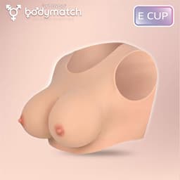 Bodymatch - Bowie - Realistische Siliconen Borstprothese - Cup E — thumbnail 5
