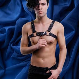 Snapshot - #dungeonboy - Fetish Harnasje voor Heren - Maat S/L - Verstelbaar — thumbnail 1