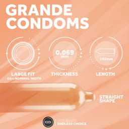 EXS Grande Extra Large condooms (64mm) 100 stuks — thumbnail 4