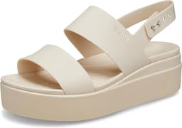 Dames Sandalen - Comfortabele Wedge - Dagelijks Gebruik - Extra Zachte Inlegzool - 30 x 6.7 x 12.3 cm - Zwart — thumbnail 1