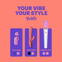 Tickle Toys Wander Lust - Magic Wand Vibrator - 12 Trilstanden - Oplaadbaar en Fluisterstil - Sex Toys voor Vrouwen - Massage Apparaat - Krachtige Clitoris Stimulator - Seksspeeltjes - Cadeau voor Vrouwen - Flexibele Kop - Roze — thumbnail 5