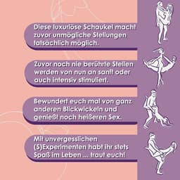 MKSS® Sex Schommel Volwassenen - Sex Stoel - Sex Toys voor Koppels - Zwart — thumbnail 4