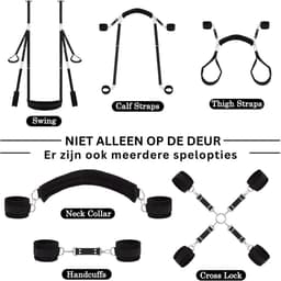 CLGP® Sex Schommel Volwassenen - Sex Stoel - Sex Toys voor Koppels - Zwart — thumbnail 5