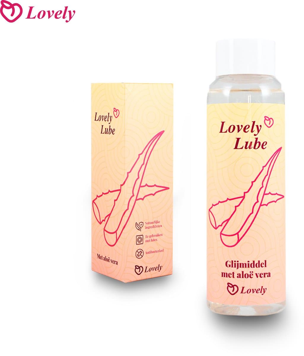 Lovely Lube – Natuurlijk Glijmiddel op Waterbasis met Aloe Vera, Latex Veilig, Hydraterend & Huidvriendelijk-240 ML — afbeelding 1