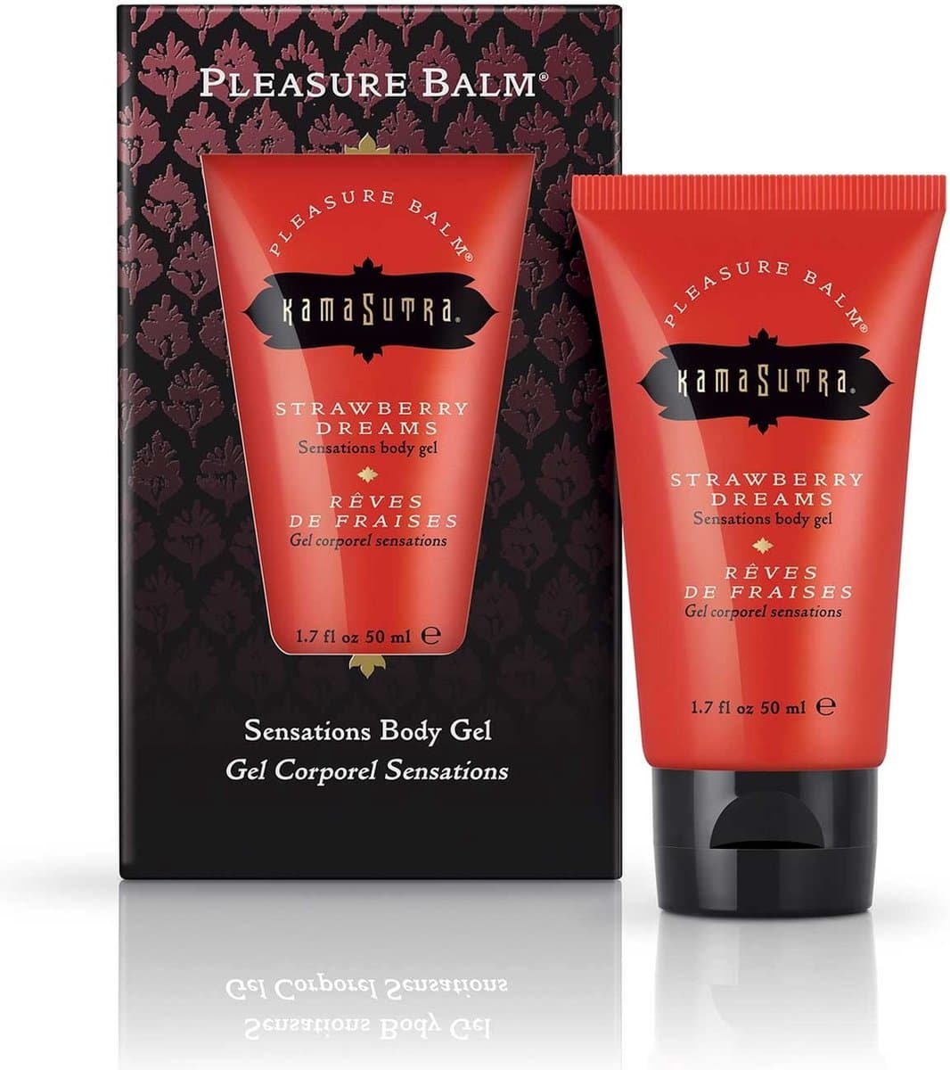 Kama Sutra Pleasure Balm - aardbei — afbeelding 1