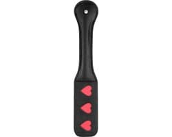 Ouch! Paddle - HEARTS - Black — thumbnail 1