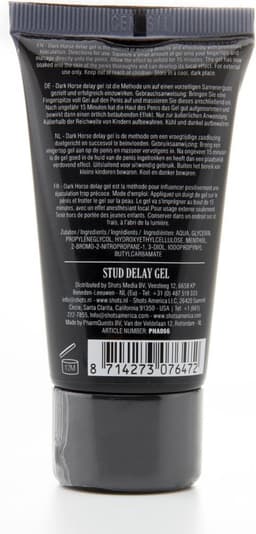 Shots Pharmquests delay spray/gel Dark Horse Delay Gel 50 ml — thumbnail 3