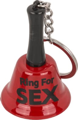 Power Escorts - Ring voor Sex bel Sleutel hanger - 4,5cm - 1 stuk — thumbnail 1