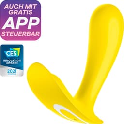 Satisfyer, draagbare Bluetooth vibrator, Top Secret, 11 cm, met app, draagbare vibrator — thumbnail 4
