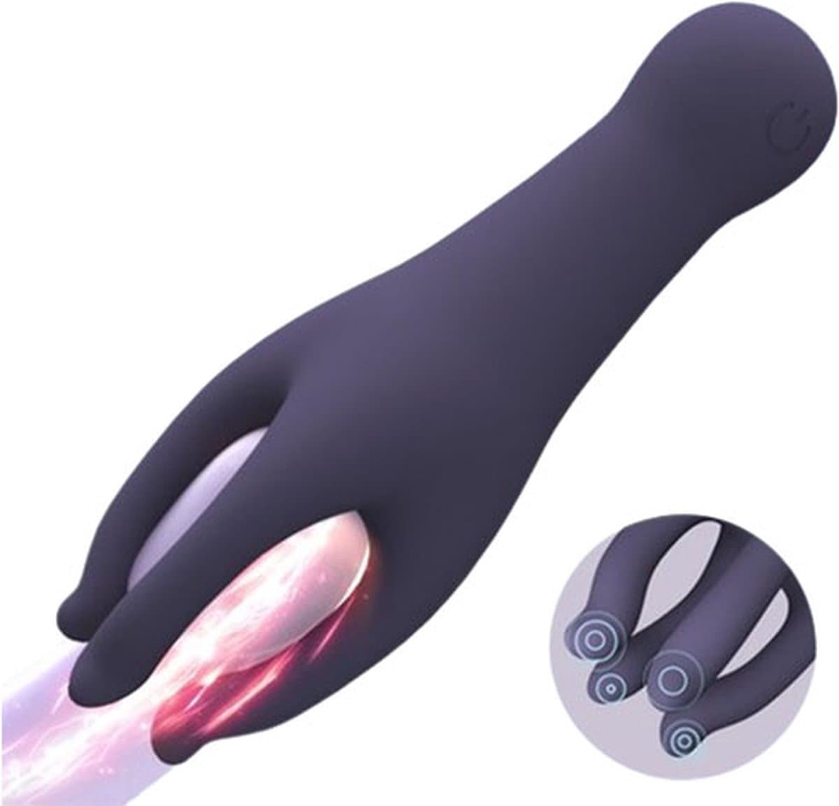 Eikel Vibrator - Masturbator - 10 vibratiestanden - USB oplaadbaar - Penis — afbeelding 1