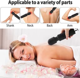 Magic Wand Vibrator Rechargeable - Dildo Vibrator voor Vrouwen - Dildo Vibrator Realistisch - Sex Toys voor Vrouwen Koppels - G Spot Vibrator met 20 Vibratie Standen- Clitoris Stimulator - Seksspeeltjes - Erotiek — thumbnail 5