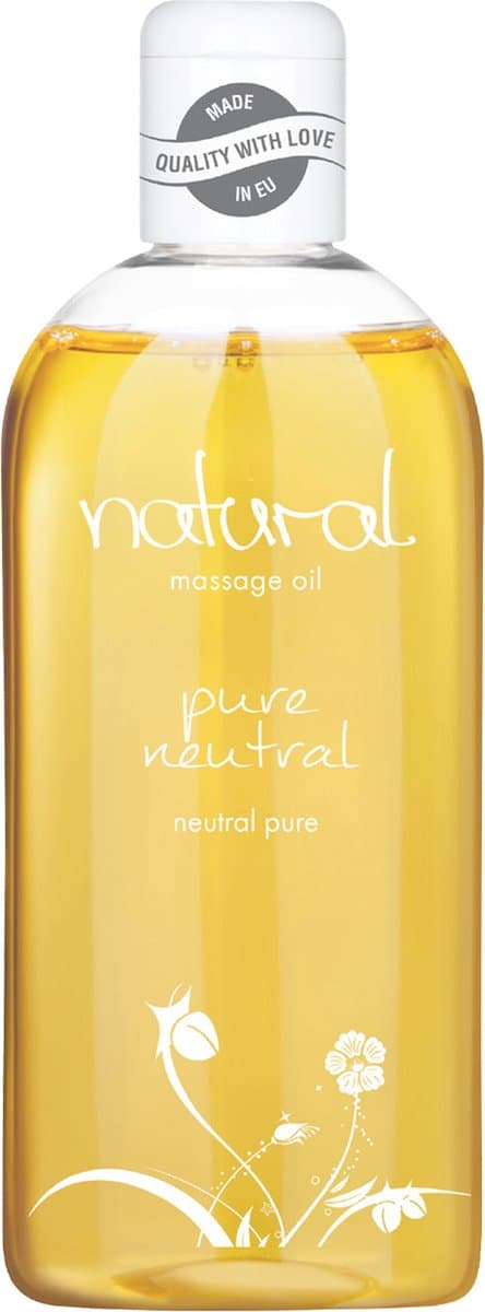 Natural Wellness massageolie, erotische massageolie, neutrale geur, 250 ml — afbeelding 1