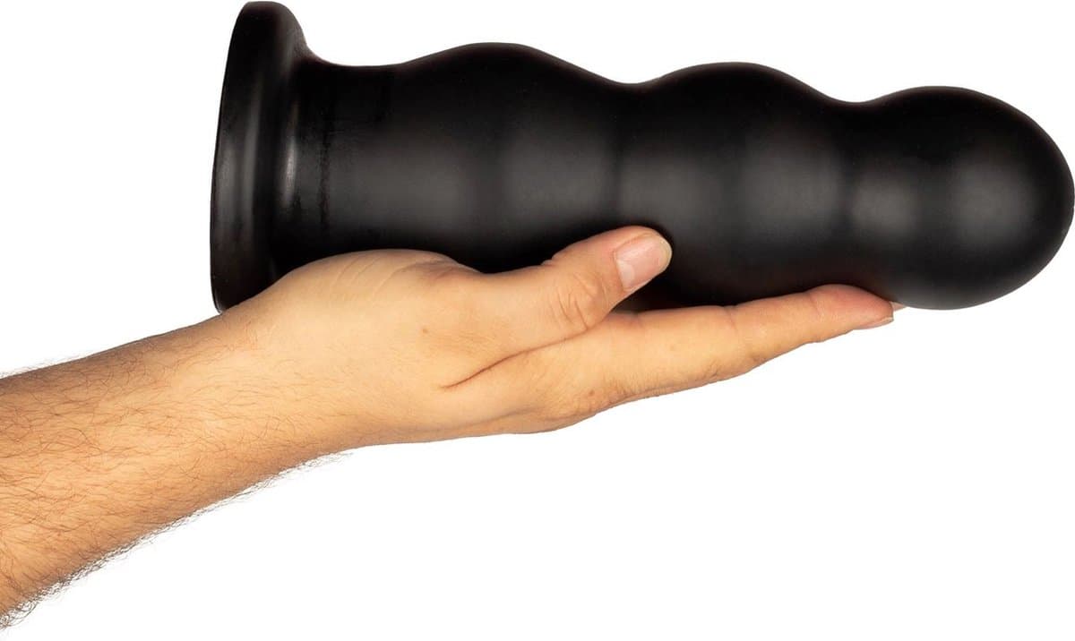 BUTTR - Tactical III Buttplug met Zuignap - XXL Anaal Plug met een Diameter van 8,3 cm - Buttplugs - Anal Plug - Sex Toys voor Vrouwen en Mannen - Butt Plug - Zwart — afbeelding 1
