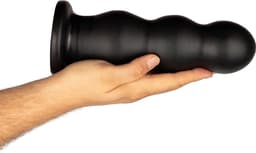 BUTTR - Tactical III Buttplug met Zuignap - XXL Anaal Plug met een Diameter van 8,3 cm - Buttplugs - Anal Plug - Sex Toys voor Vrouwen en Mannen - Butt Plug - Zwart — thumbnail 1
