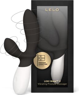 LELO LOKI Wave 2 – Prostaatstimulator – Waterdicht – 12 Genotsinstellingen – Black — thumbnail 1