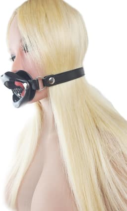 BNDGx® - Gag voor Blow job - Seks speeltje - mond ring strap masker bdsm fetish — thumbnail 2