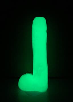 Shots - S-Line Glow in the Dark Penis Zeep met ballen green — thumbnail 2