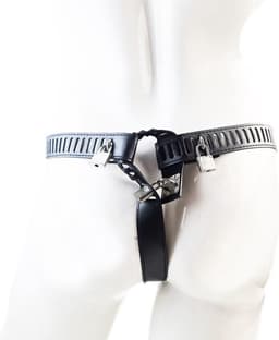 BNDGx® - kuisheidgordel Kuisheidskooi voor mannen -met slot - Kuisheids gordel man penis kooi Strap band bondage — thumbnail 4