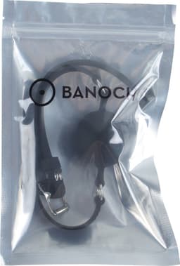Banoch - ball gag siliconen medium - zwart Ø 4,5 cm met luchtgaten — thumbnail 4