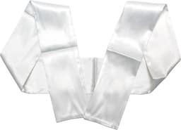 Finnacle - Blinddoek/Bondage Doek/Lint - Wit - 150/10CM - Polyester - Universeel - BDSM/Erotisch - Cadeau/Erotiek — thumbnail 2
