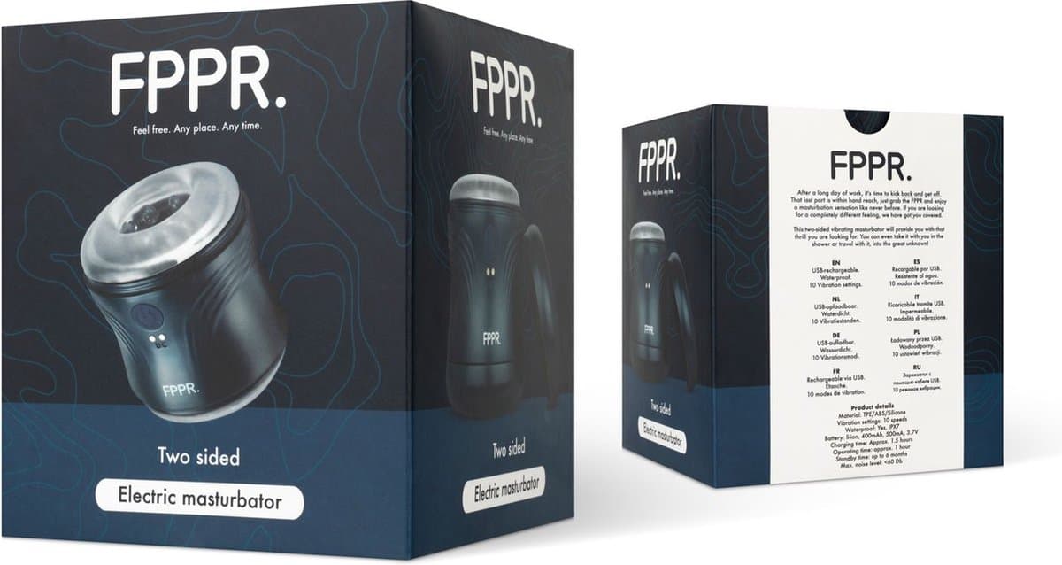 FPPR. 2-zijdige Vibrerende Masturbator — afbeelding 1