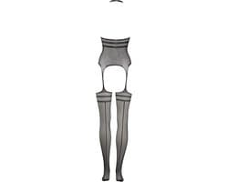 Shots - Le Désir Bodystocking met Bretels en Bandjes - One Size black O/S — thumbnail 2