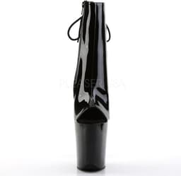 Pleaser - FLAMINGO-1018 Plateau Laarzen, Paaldans schoenen - Paaldans schoenen - 37 Shoes - Zwart — thumbnail 3