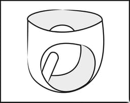 The Latex Collection Latex Slip Met Opblaasbare Buttplug — thumbnail 4