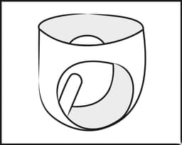 The Latex Collection Latex Slip Met Opblaasbare Buttplug — thumbnail 3