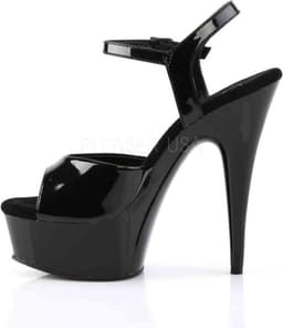 EU 41,5 = US 11 | DELIGHT-609 | 6 Heel, 1 3/4 PF Ankle Strap Sandal — thumbnail 3